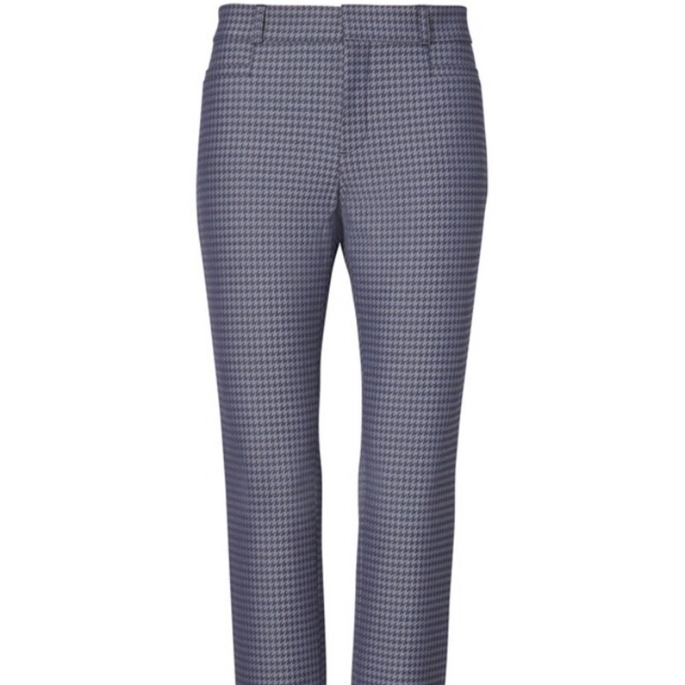 Banana Republic sloan houndstooth ankle pant